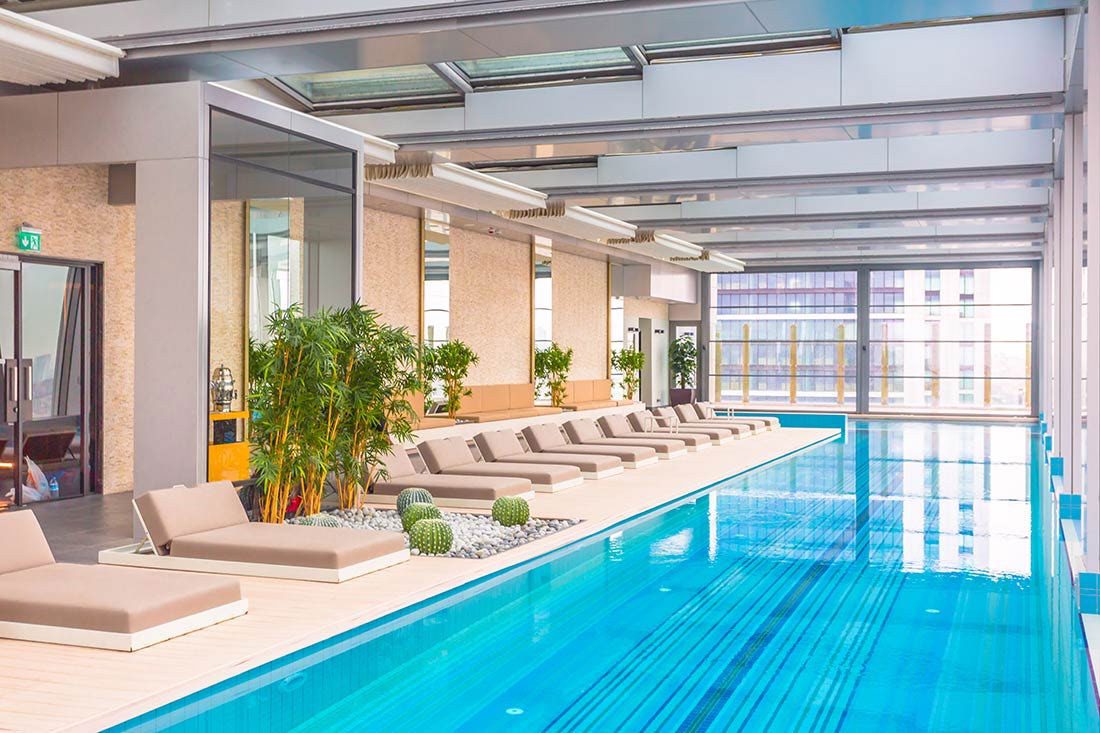 Residential indoor pool