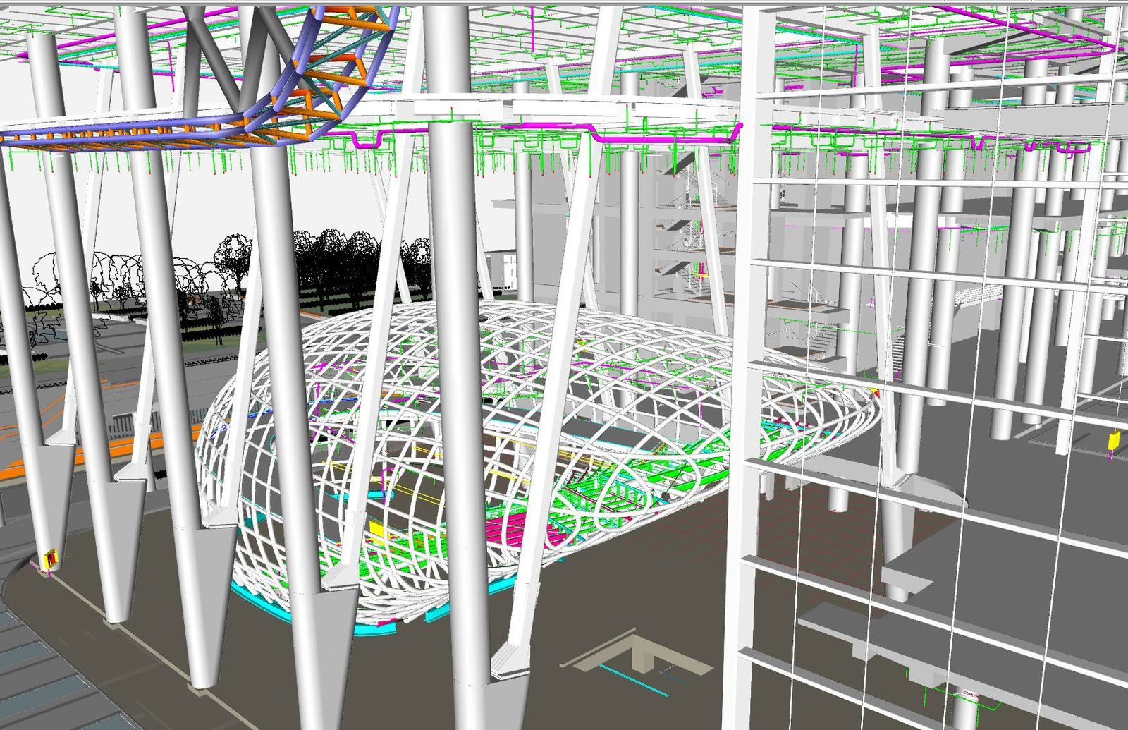 Steel construction coordination