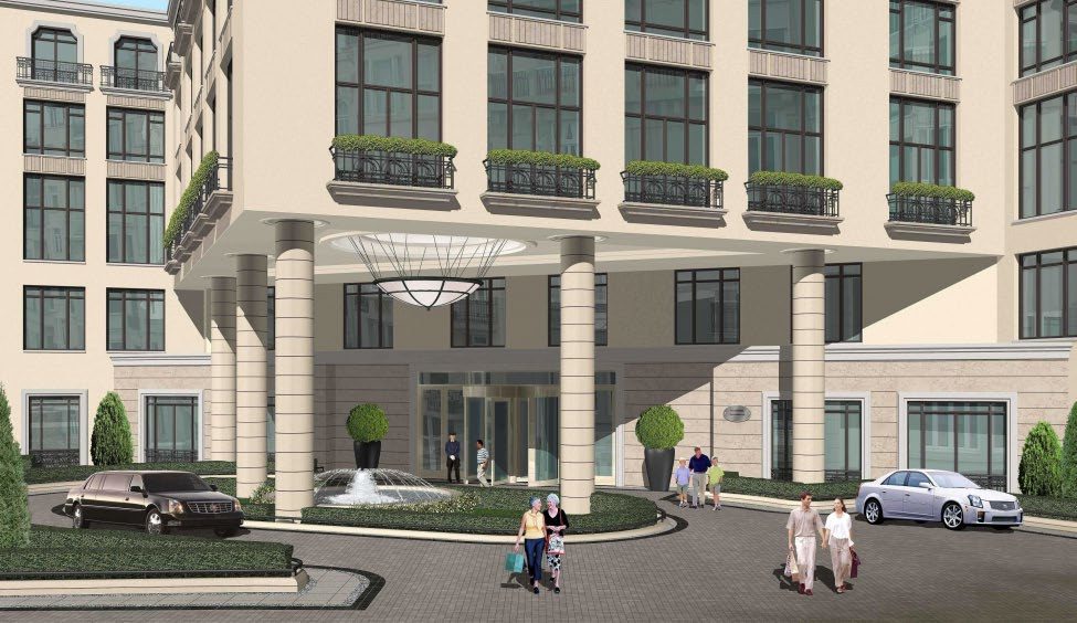 Hotel entrance