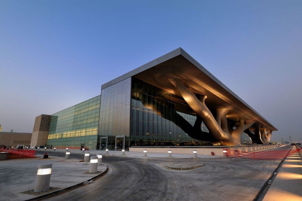 The Sidra tree entrance structure